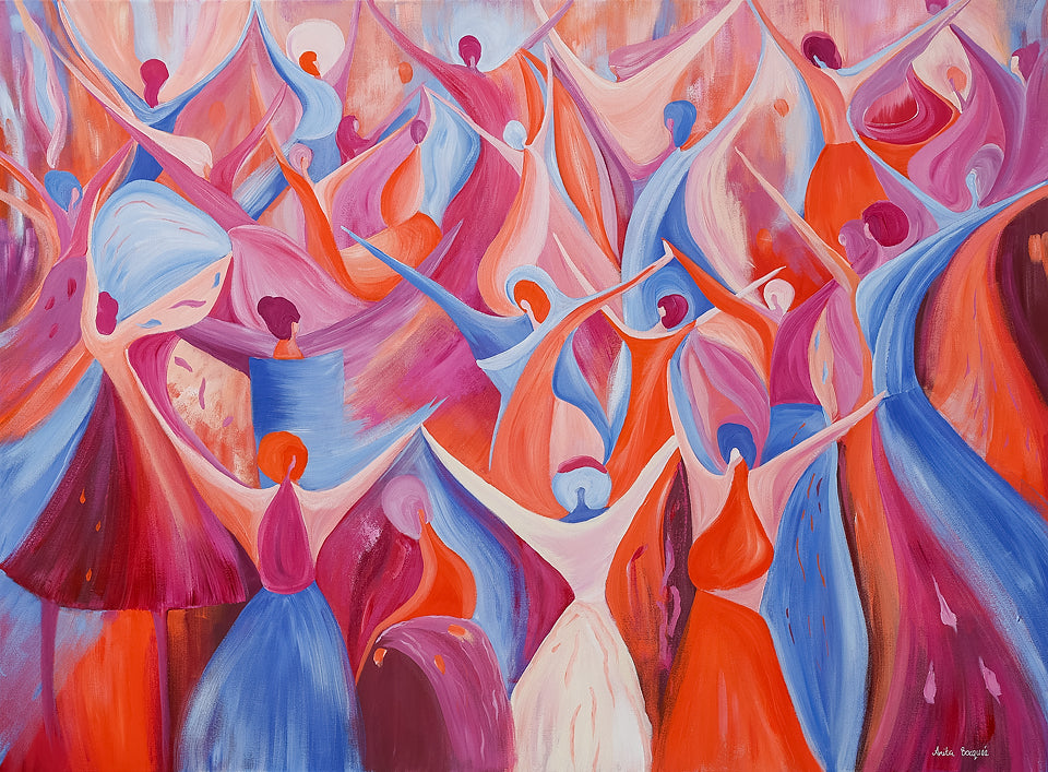 SOLD Women Supporting Women – Inspire (Original Art)