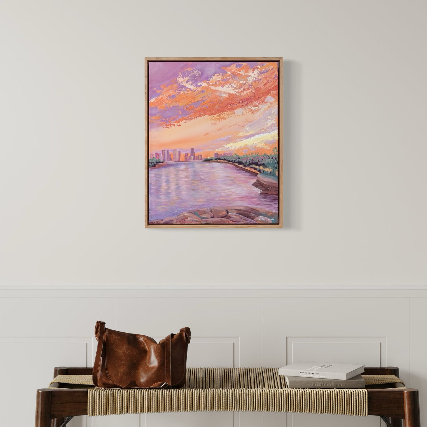SOLD Kangaroo Point Sunset (Original Art)