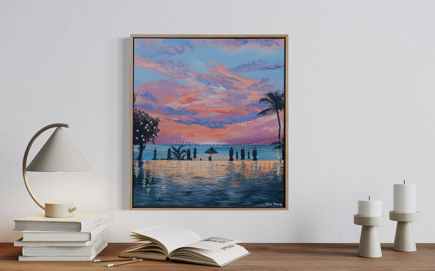 Party Lights Koh Lanta (Original Art)