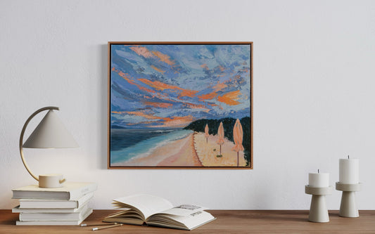 Stormy Summer Dusk - Gili T (Original Art)