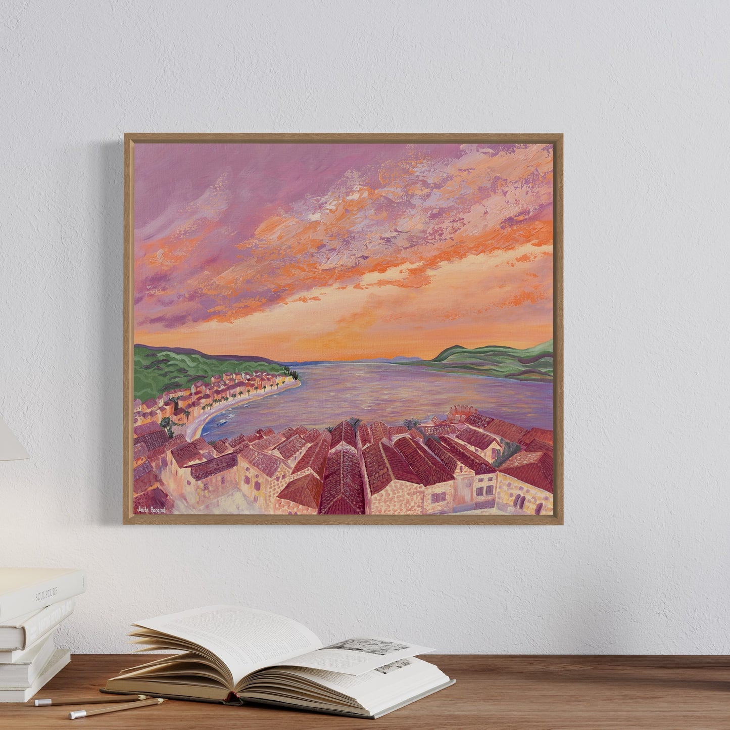 Korcula Sunset (Original Art)
