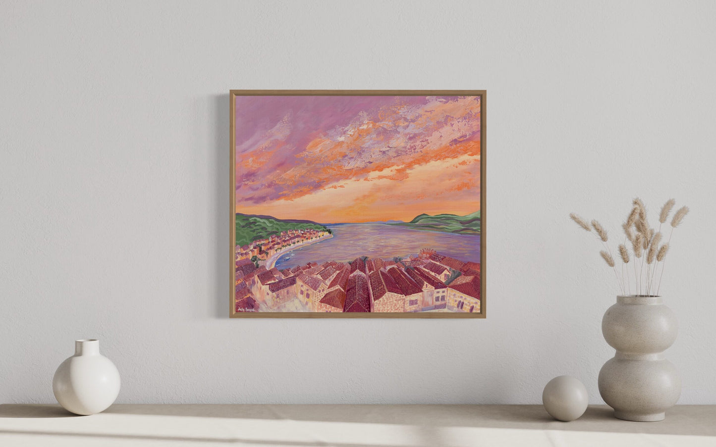 Korcula Sunset (Original Art)