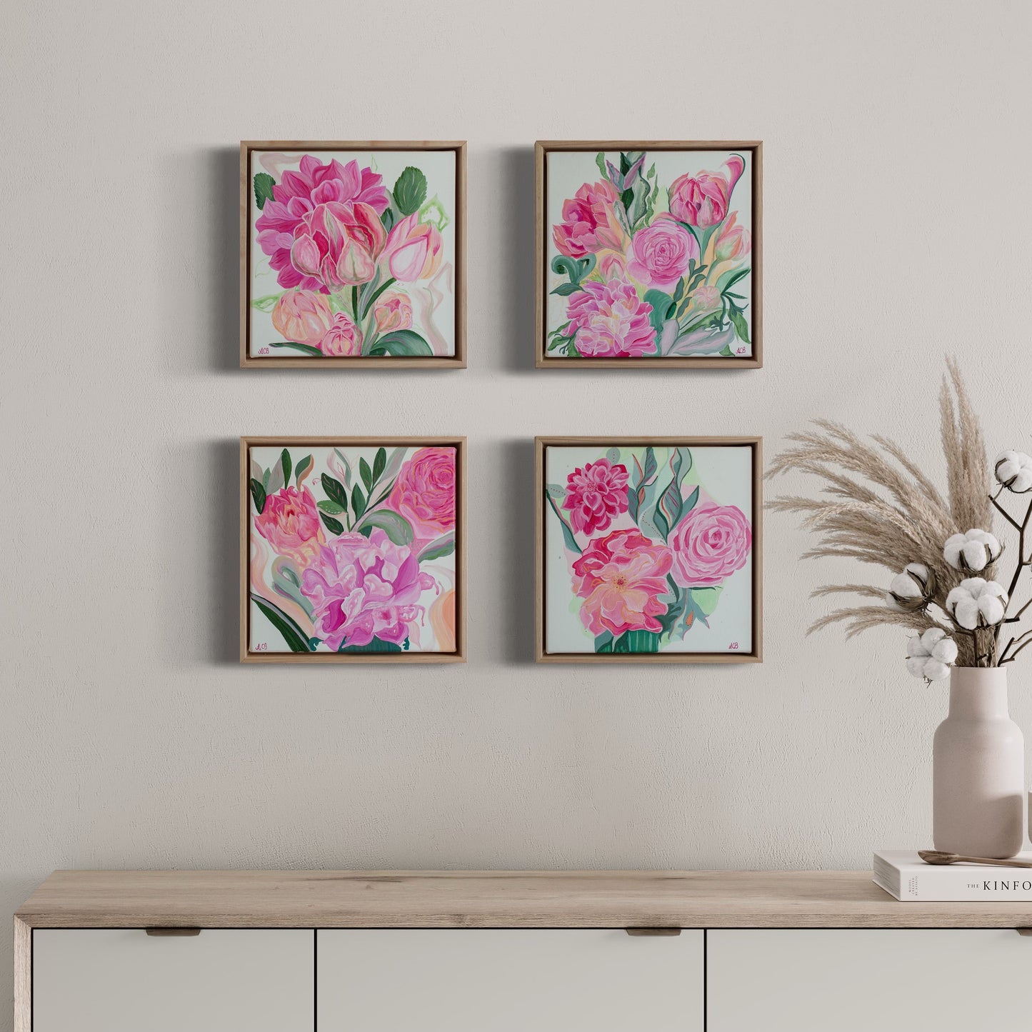 SOLD Pink Paradise III (Original)