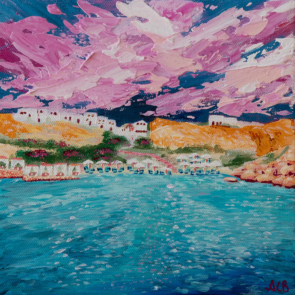 SOLD Lindos Storm (Original Art)