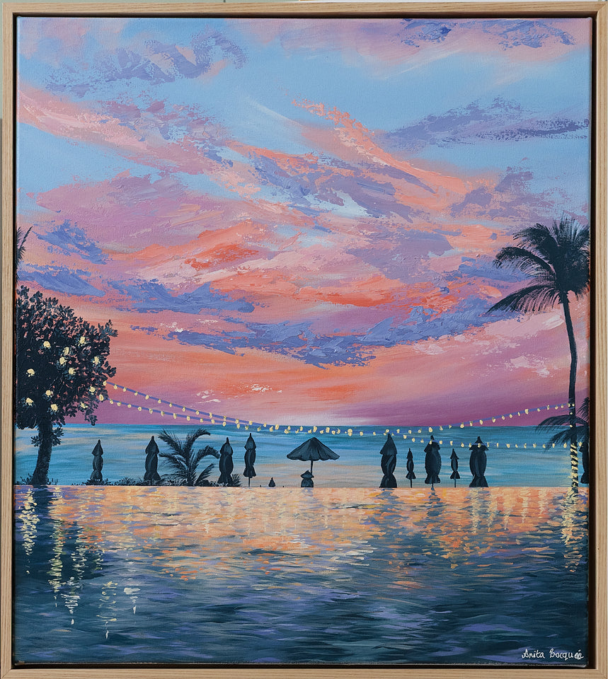 Party Lights Koh Lanta (Original Art)
