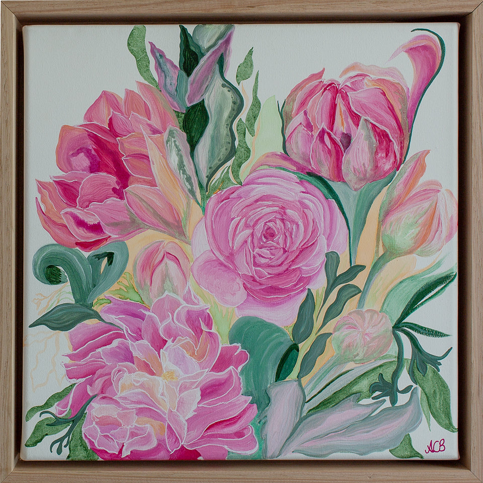 SOLD Pink Paradise II (Original)