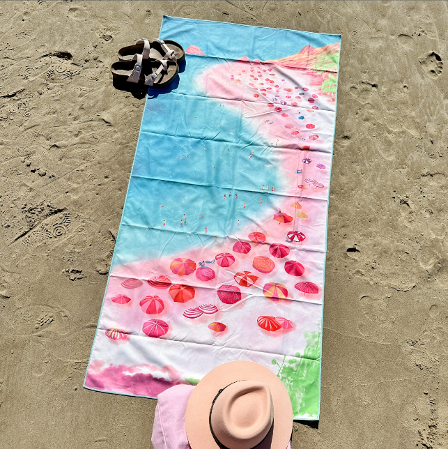 anitab art,travel towel, microfibre towel