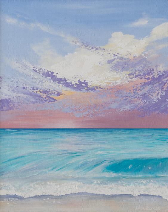 Tumbling Waves (Original Art)